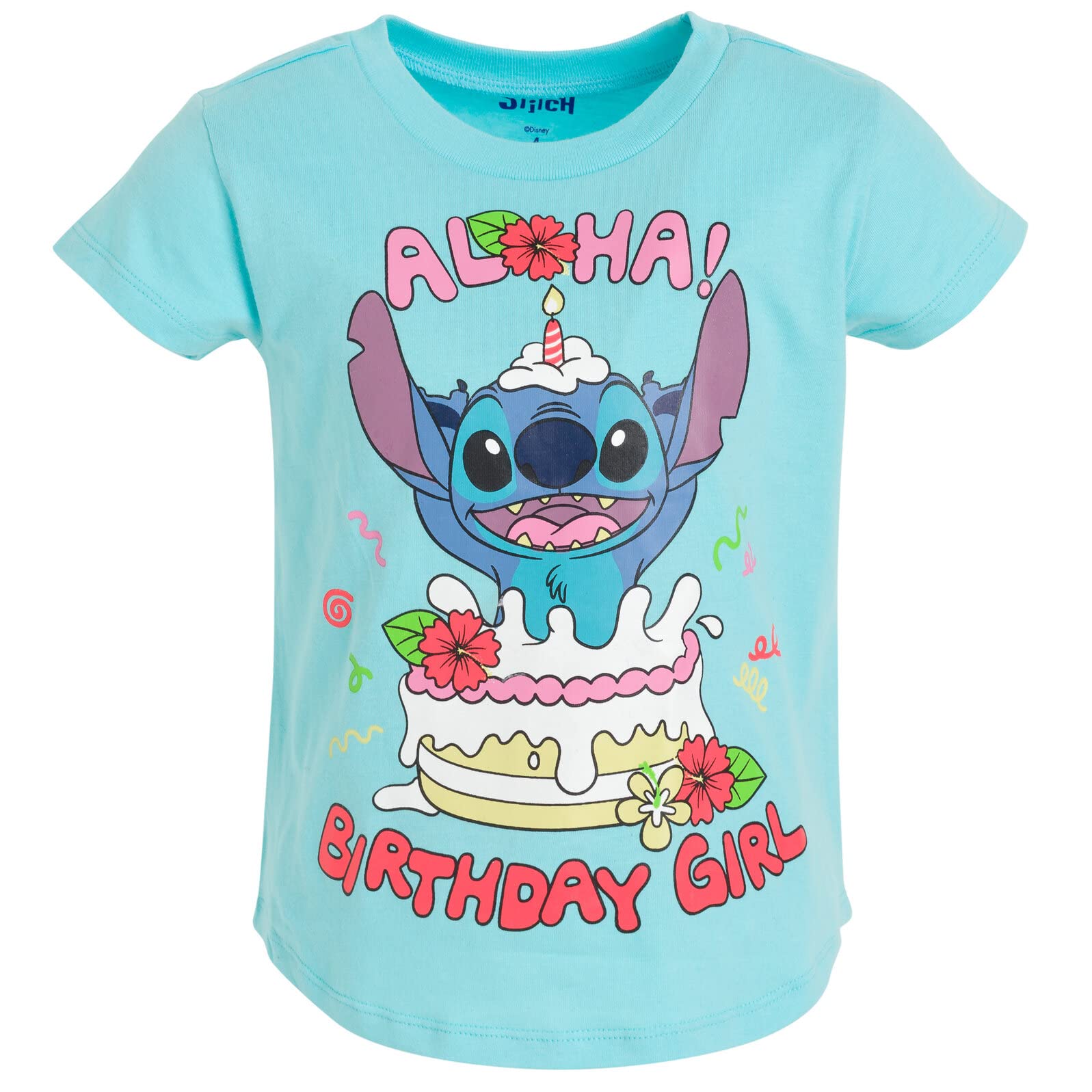 Disney Junior Birthday Girls' T-Shirt (2T - 14-16)